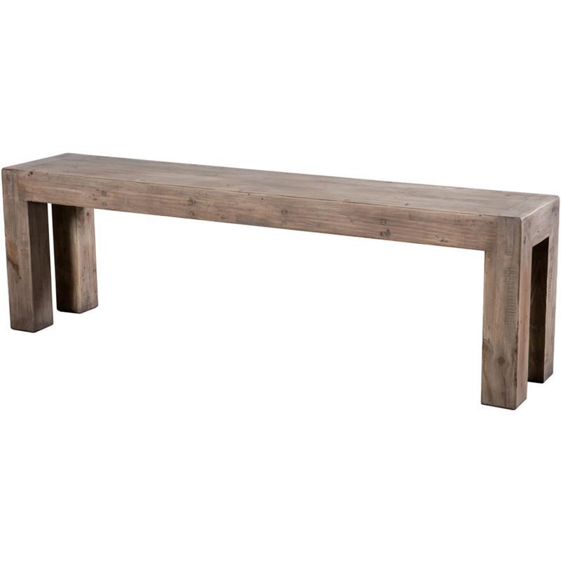 LH Imports Sundried Bench PRA005-SD IMAGE 1