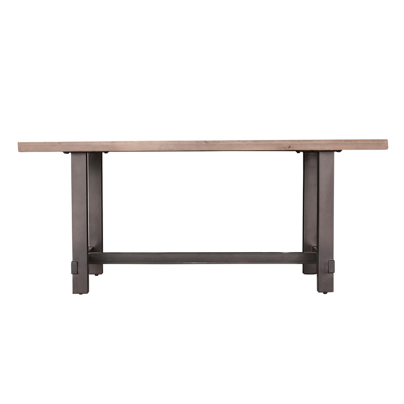 LH Imports Cruz Dining Table with Trestle Base CZD010 IMAGE 3