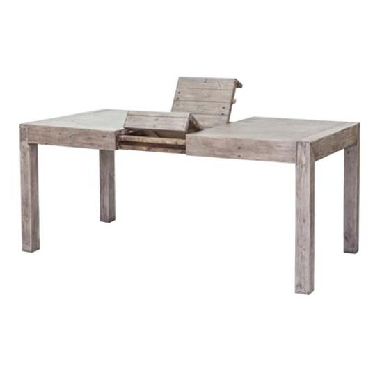 LH Imports Post & Rail Dining Table PRD012-SD IMAGE 2