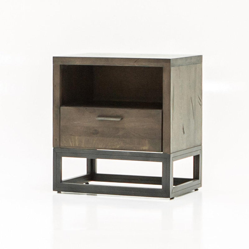 LH Imports Stark 1-Drawer Nightstand STA002 IMAGE 2