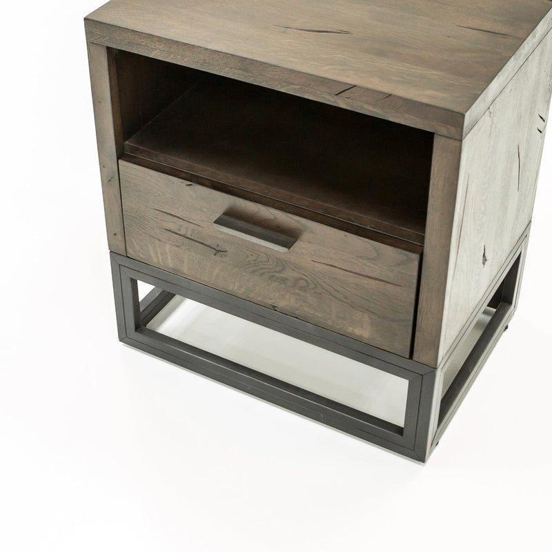 LH Imports Stark 1-Drawer Nightstand STA002 IMAGE 5