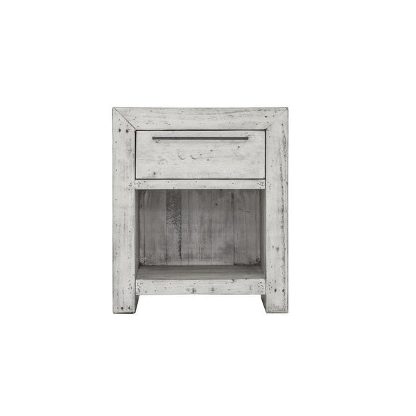 LH Imports Malibu 1-Drawer Nightstand MB002-RW IMAGE 1