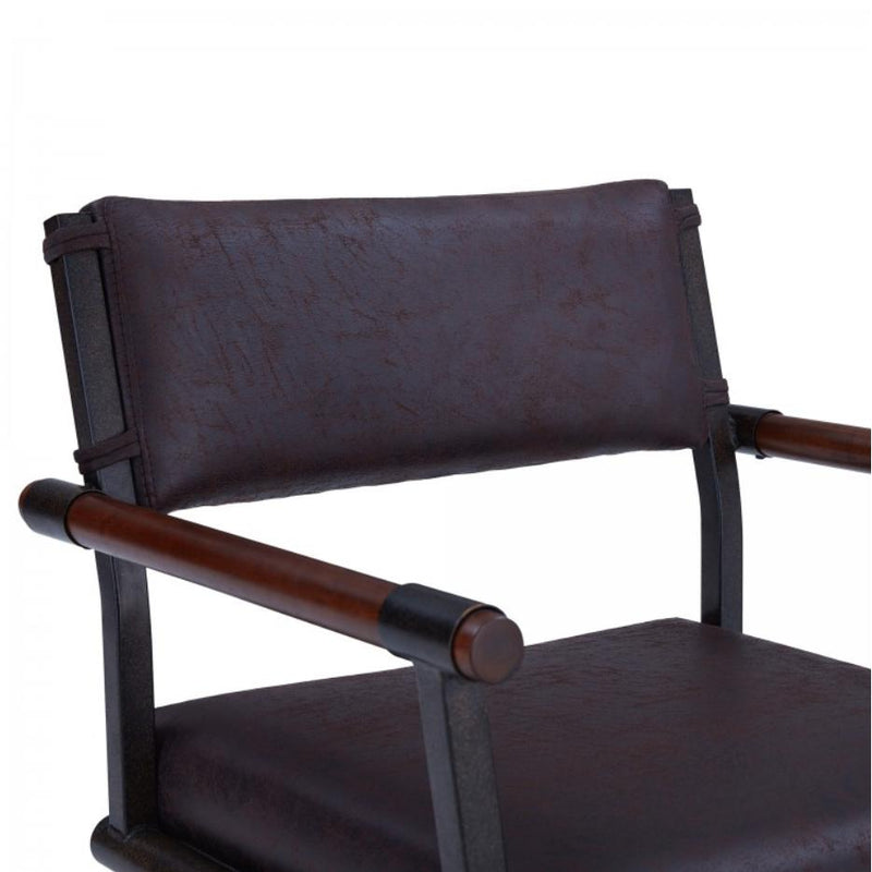 Armen Living Director Arm Chair LCDICHABES IMAGE 4