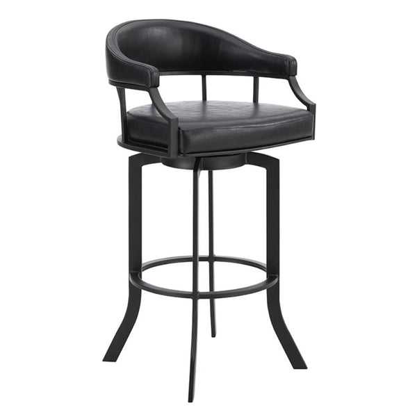 Armen Living Edy Pub Height Stool LCEDBABLVB30 IMAGE 1