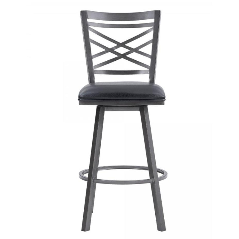 Armen Living Fargo Pub Height Stool LCFA30BAMFBL IMAGE 2