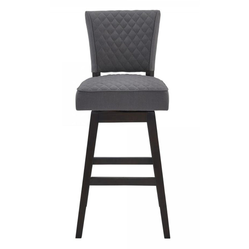 Armen Living Gia Pub Height Stool LCGIBAESGR30 IMAGE 2