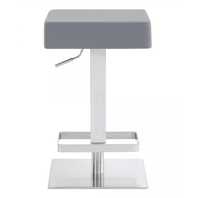 Armen Living Kaylee Adjustable Height Stool LCKLSWBABSGR IMAGE 2