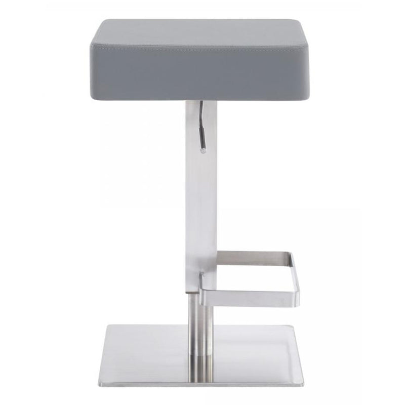 Armen Living Kaylee Adjustable Height Stool LCKLSWBABSGR IMAGE 3