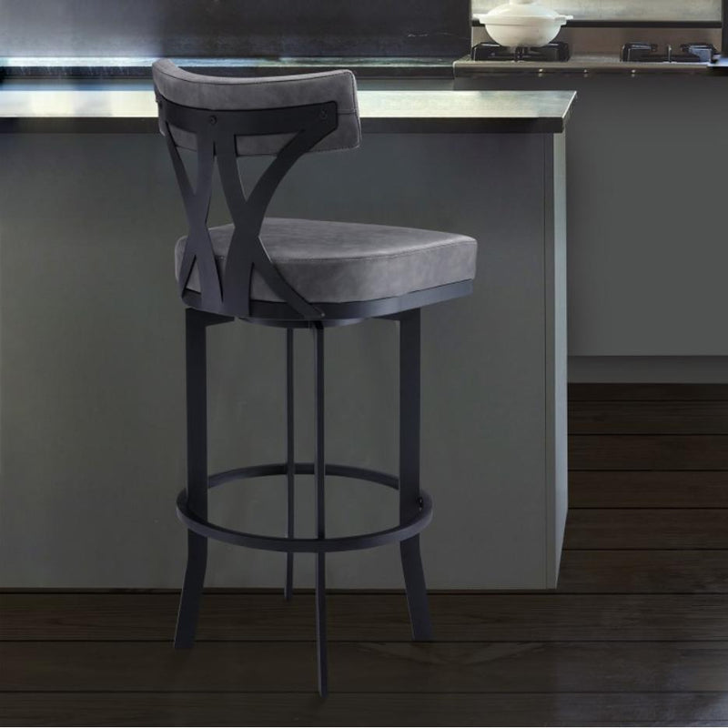 Armen Living Natalie Counter Height Stool LCNTBABLVG26 IMAGE 8