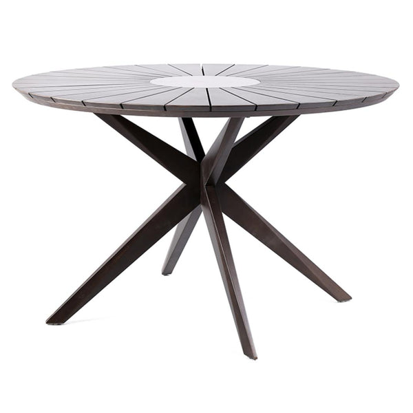 Armen Living Outdoor Tables Dining Tables LCOADIWDDK IMAGE 1