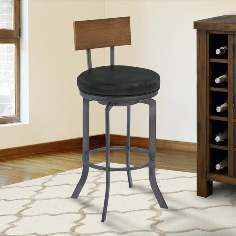 Armen Living Ojai Pub Height Stool LCOJBAVB30 IMAGE 7