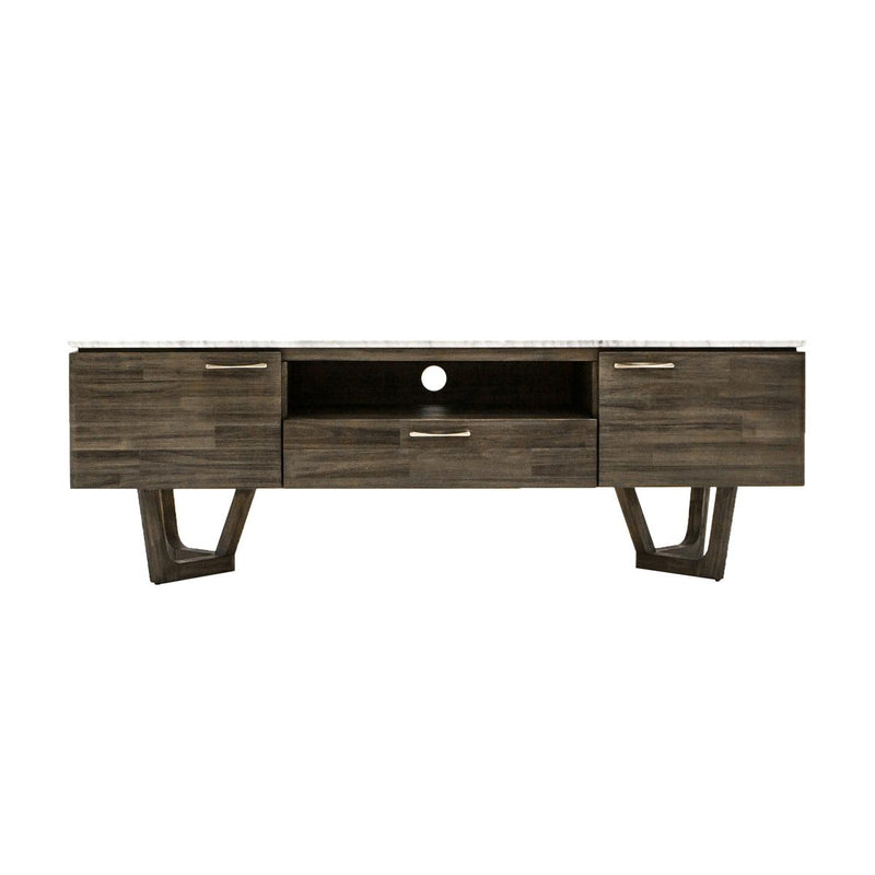 LH Imports Aura Flat Panel TV Stand ARA014 IMAGE 1