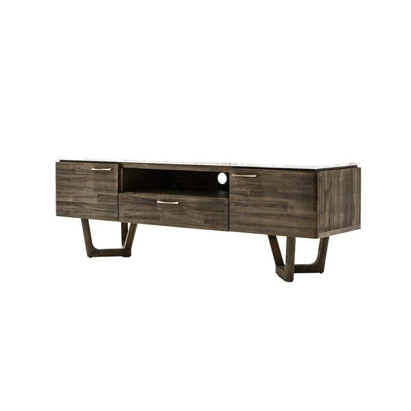 LH Imports Aura Flat Panel TV Stand ARA014 IMAGE 2