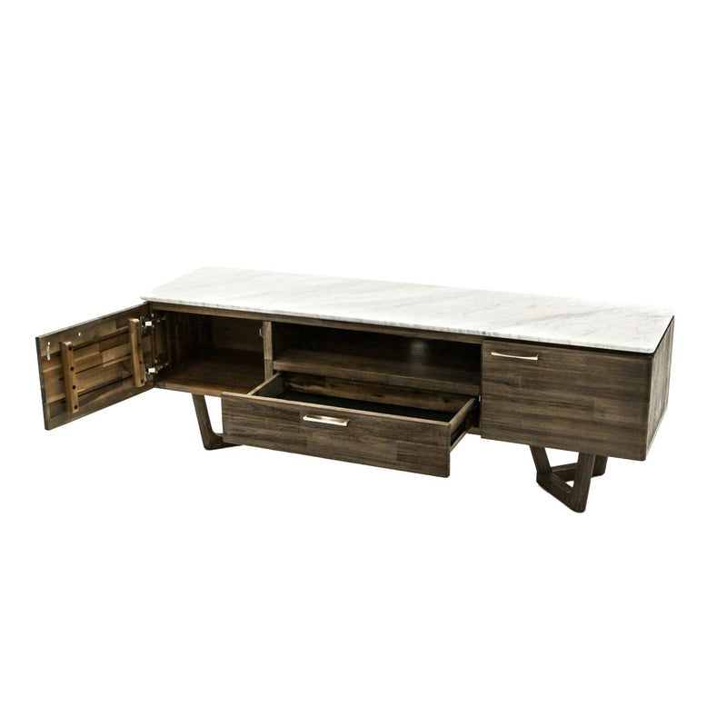 LH Imports Aura Flat Panel TV Stand ARA014 IMAGE 3