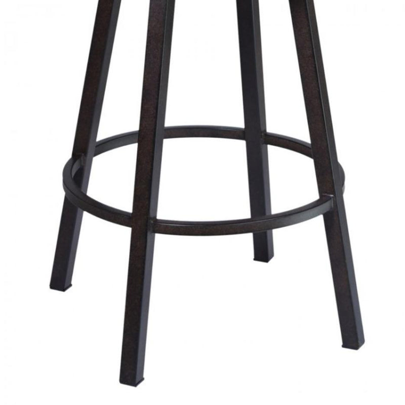 Armen Living Madrid Pub Height Stool LCMA30BABR IMAGE 4