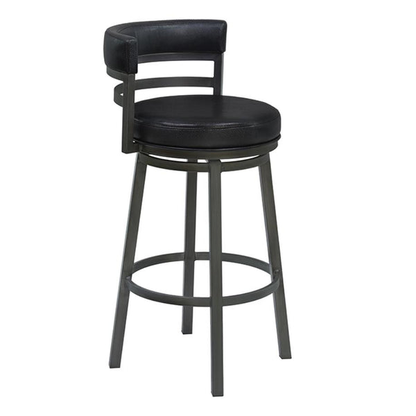 Armen Living Madrid Pub Height Stool LCMABAMFBL30 IMAGE 1