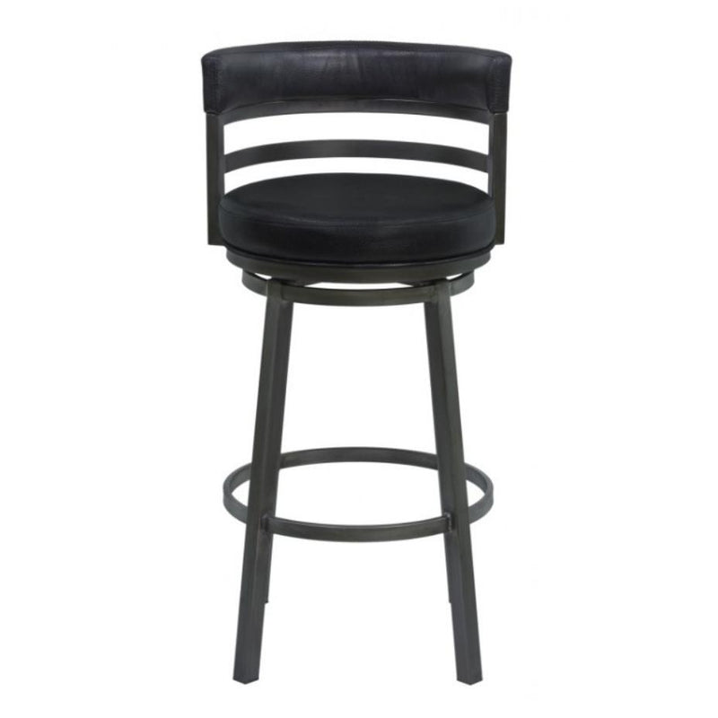 Armen Living Madrid Pub Height Stool LCMABAMFBL30 IMAGE 2