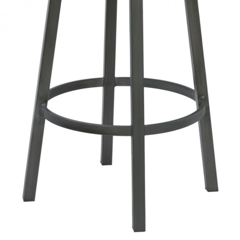 Armen Living Madrid Pub Height Stool LCMABAMFBL30 IMAGE 5