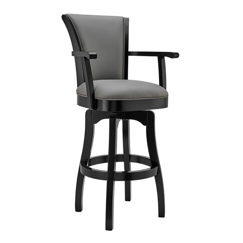 Armen Living Raleigh Pub Height Stool LCRABAARBLGR30 IMAGE 1