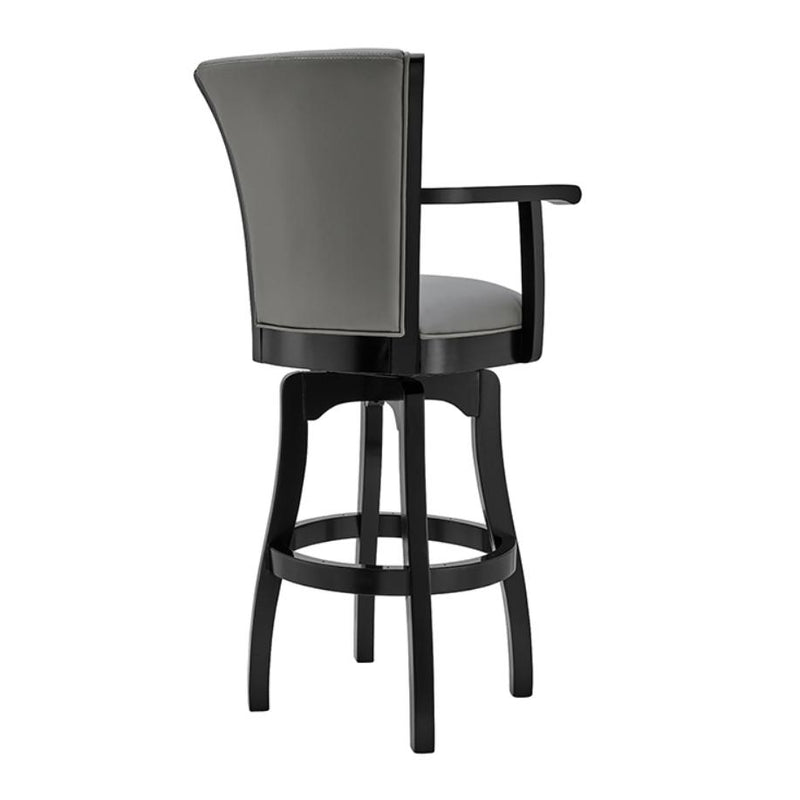 Armen Living Raleigh Pub Height Stool LCRABAARBLGR30 IMAGE 3