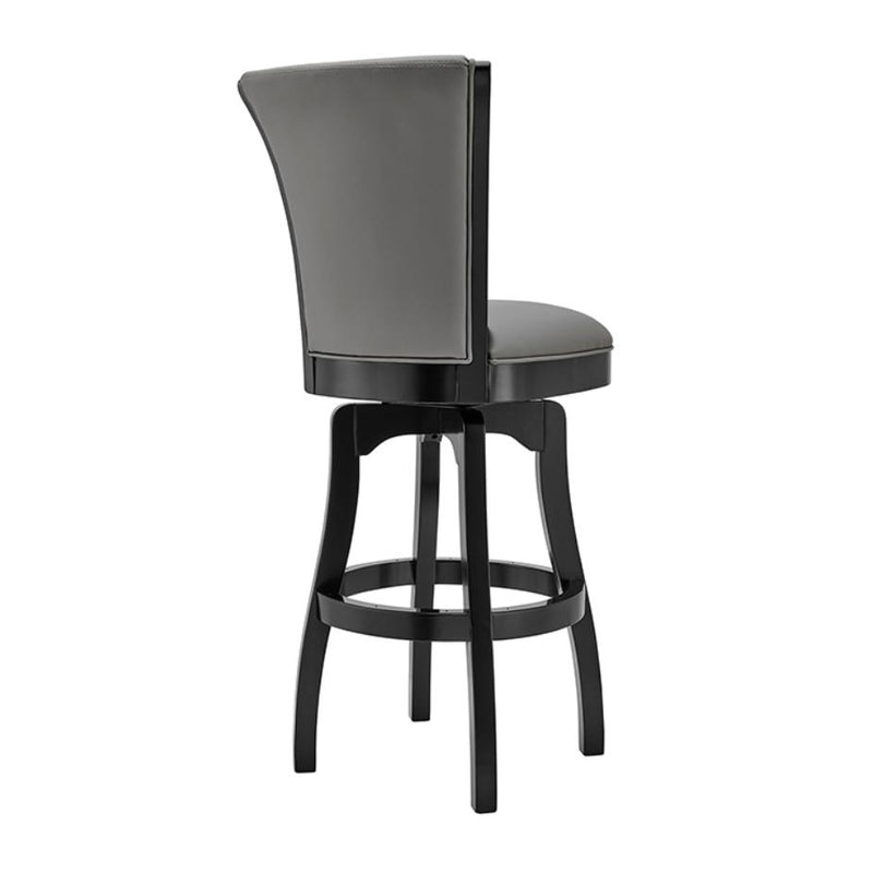 Armen Living Raleigh Pub Height Stool LCRABASIBLGR30 IMAGE 3