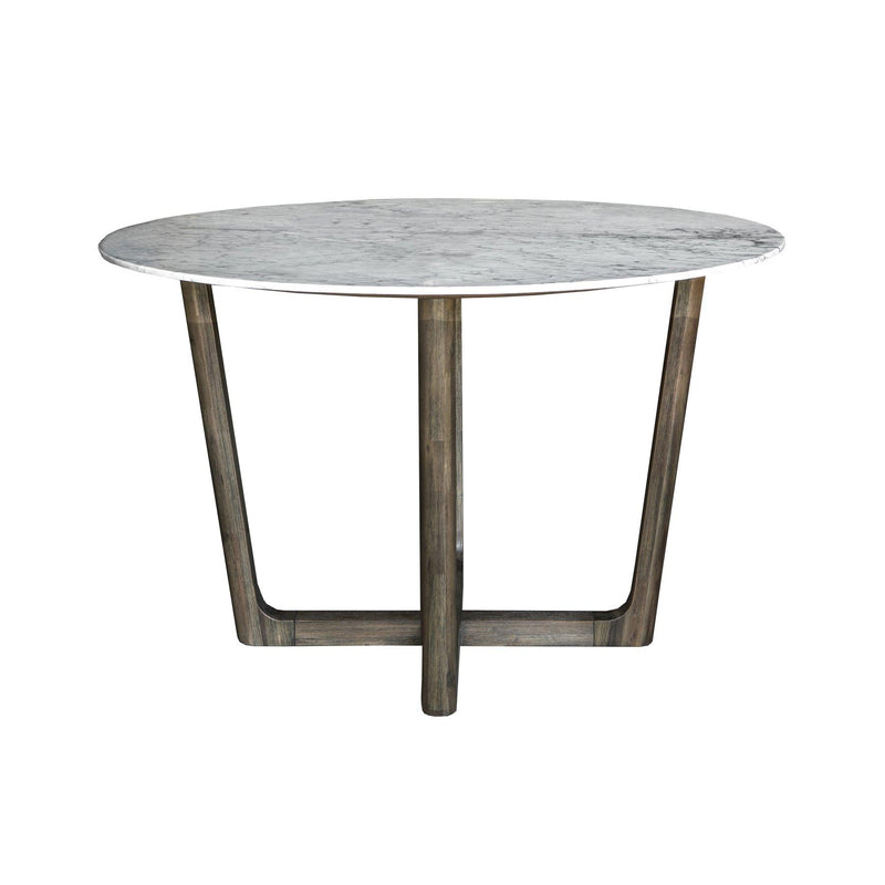 LH Imports Aura Dining Table with Marble Top ARA013S IMAGE 4