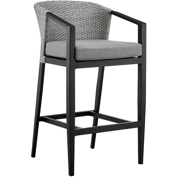 Armen Living Outdoor Seating Stools LCPFBAGR30 IMAGE 1