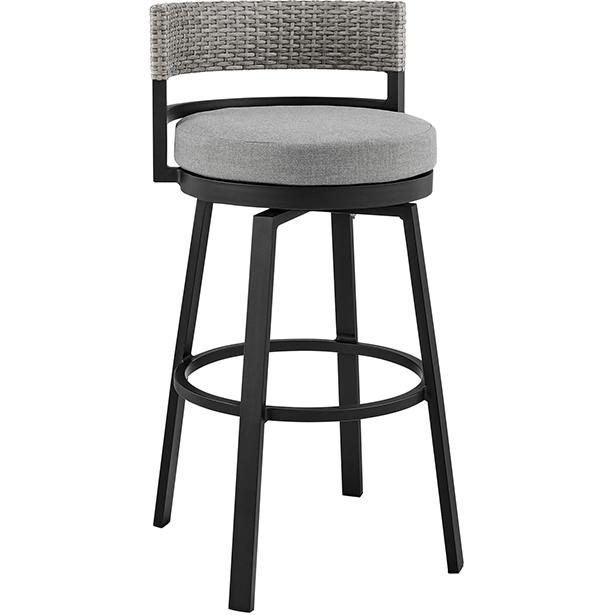 Armen Living Outdoor Seating Stools LCECBAGR30 IMAGE 1