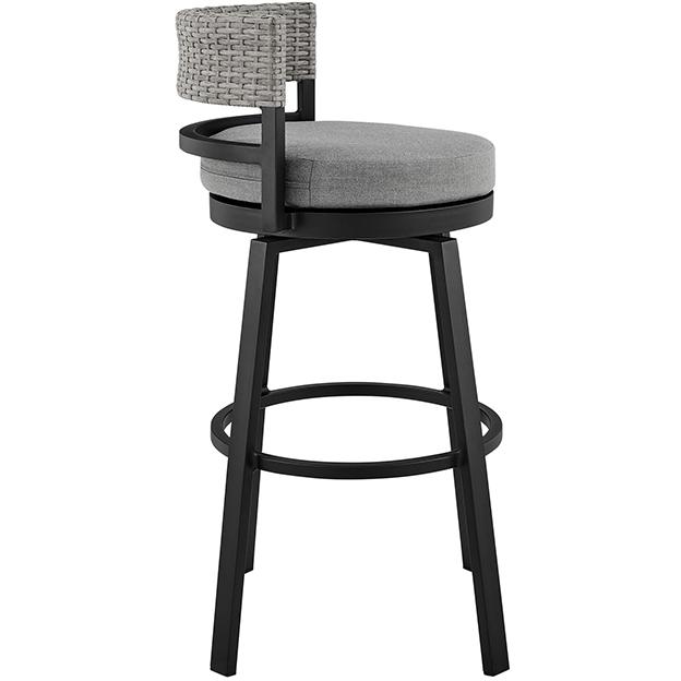 Armen Living Outdoor Seating Stools LCECBAGR30 IMAGE 3