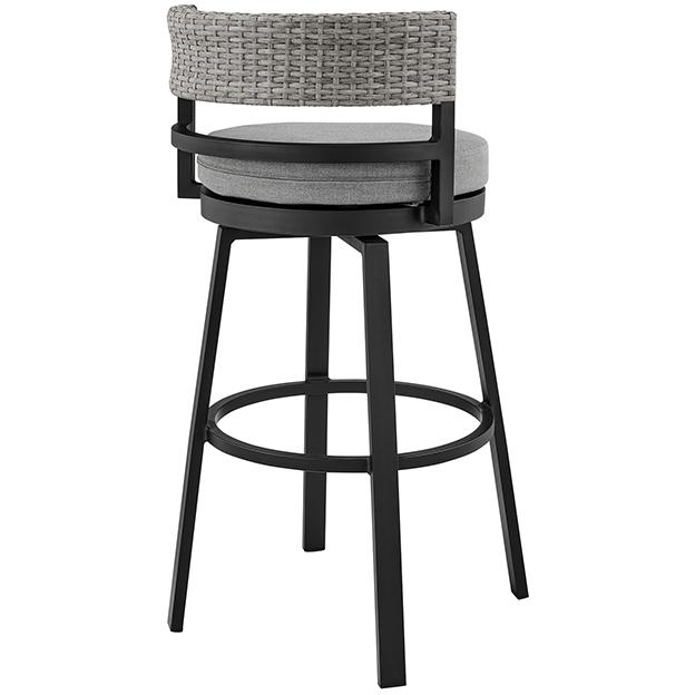 Armen Living Outdoor Seating Stools LCECBAGR30 IMAGE 4