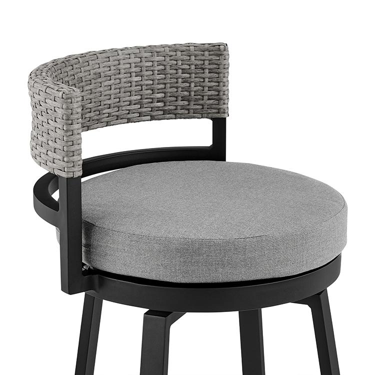 Armen Living Outdoor Seating Stools LCECBAGR30 IMAGE 6