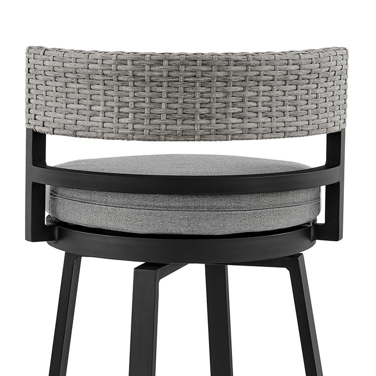 Armen Living Outdoor Seating Stools LCECBAGR30 IMAGE 7