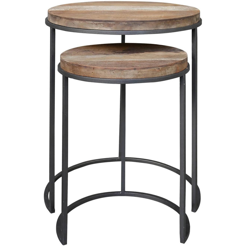 LH Imports D-Bodhi Nesting Tables DBA114 IMAGE 2