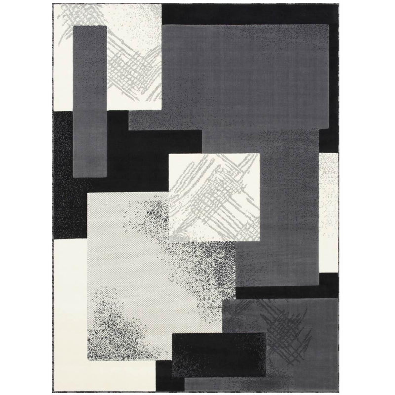 Persian Weavers Rugs Rectangle D139 6x9 Kingdom Grey IMAGE 1