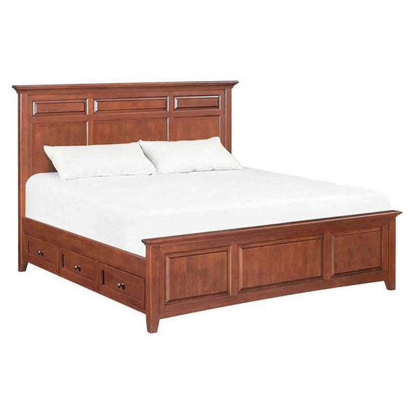 Whittier Wood McKenzie Queen Bed with Storage 2316AFGAC IMAGE 1