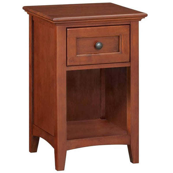 Whittier Wood McKenzie 1-Drawer Nightstand 1099AFGAC IMAGE 1