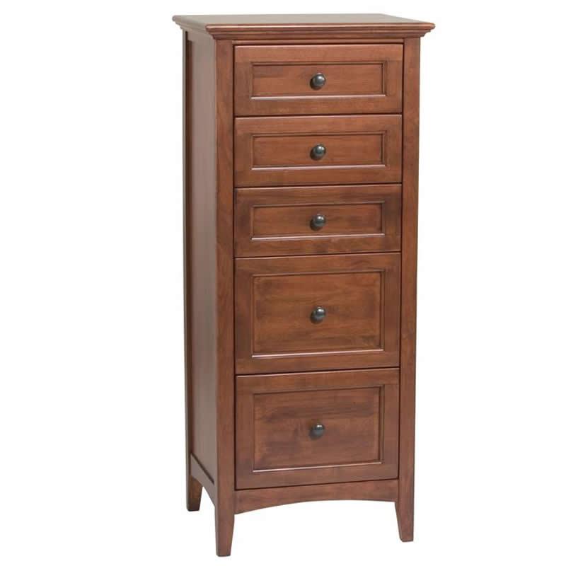 Whittier Wood McKenzie 5-Drawer Chest 1121AFGAC IMAGE 1