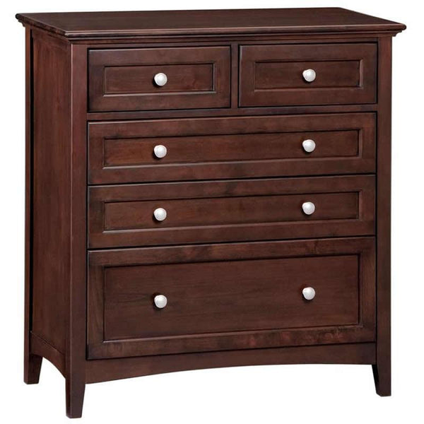 Whittier Wood McKenzie 5-Drawer Chest 1126AFCAF IMAGE 1