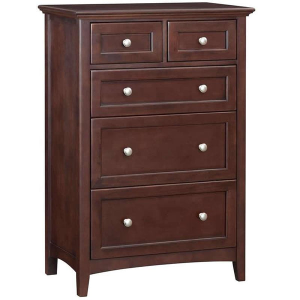 Whittier Wood McKenzie 5-Drawer Chest 1129AFCAF IMAGE 1