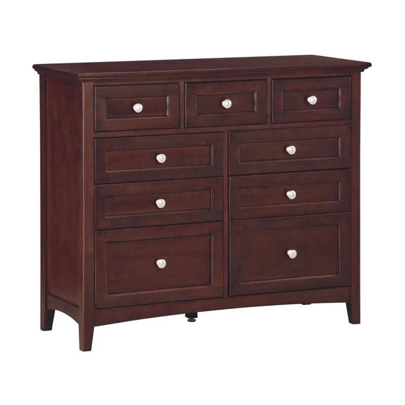 Whittier Wood McKenzie 9-Drawer Dresser 1127AFCAF IMAGE 1