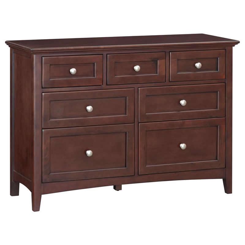 Whittier Wood McKenzie 7-Drawer Dresser 1130AFCAF IMAGE 1