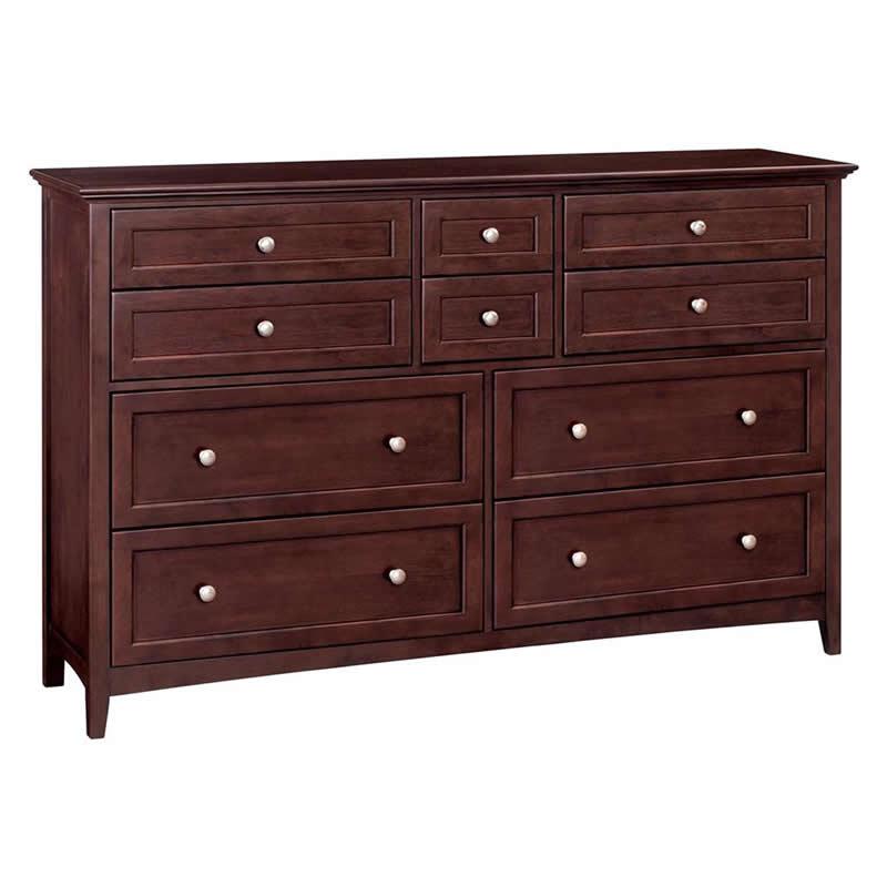 Whittier Wood McKenzie 10-Drawer Dresser 1183AFCAF IMAGE 1