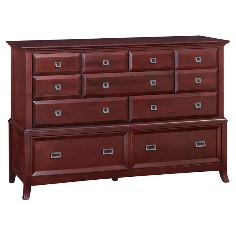 Whittier Wood Cascade 11-Drawer Dresser 1154GBCH IMAGE 1