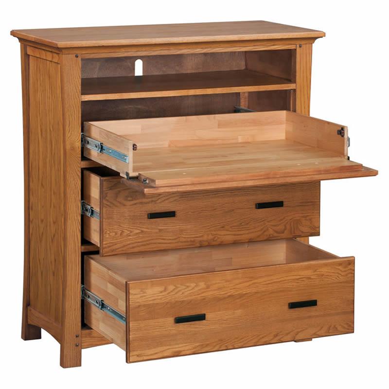 Whittier Wood Prairie City 3-Drawer Chest 1218AFLSO IMAGE 2