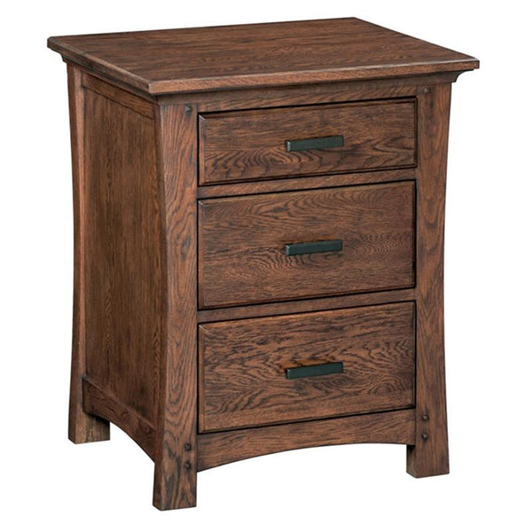 Whittier Wood Prairie City 1-Drawer Nightstand 1203AFDAO IMAGE 1