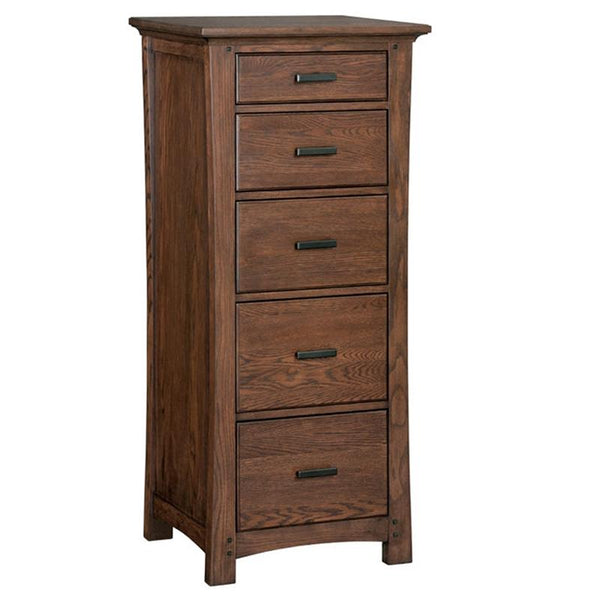 Whittier Wood Prairie City 5-Drawer Chest 1210AFDAO IMAGE 1