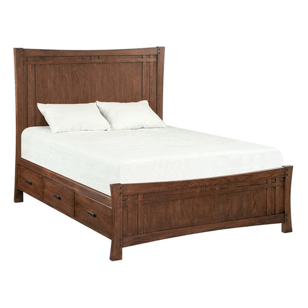 Whittier Wood Prairie City Queen Panel Bed with Storage 1253AFDAO IMAGE 1