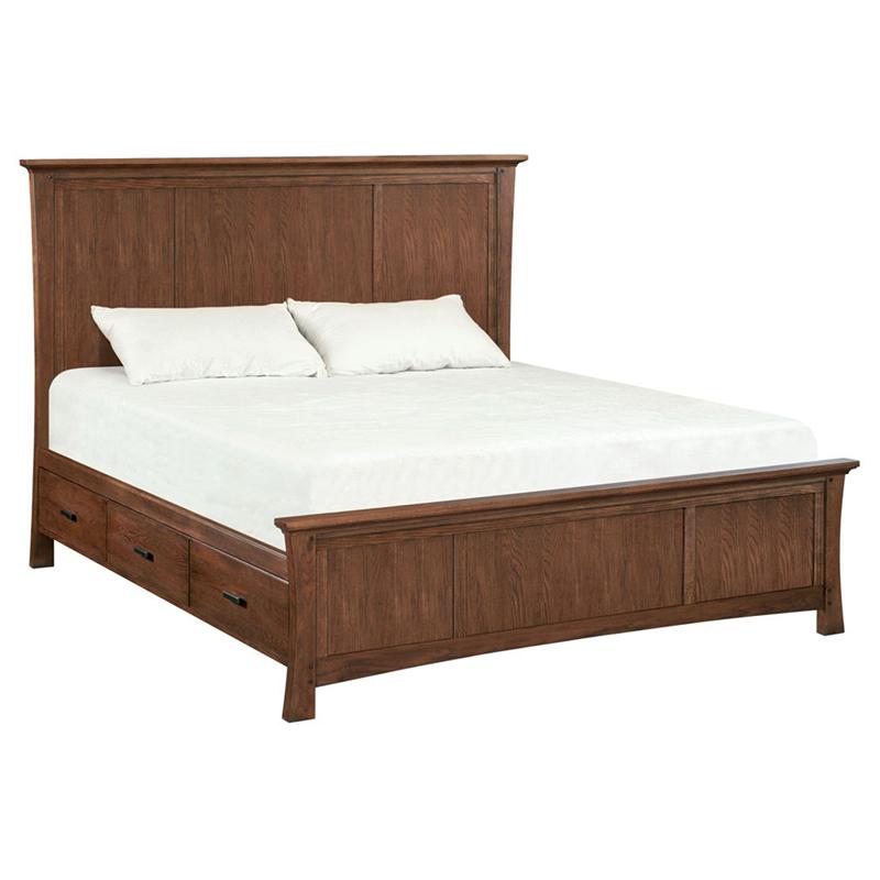 Whittier Wood Prairie City King Bed with Storage 1259AFDAO IMAGE 1