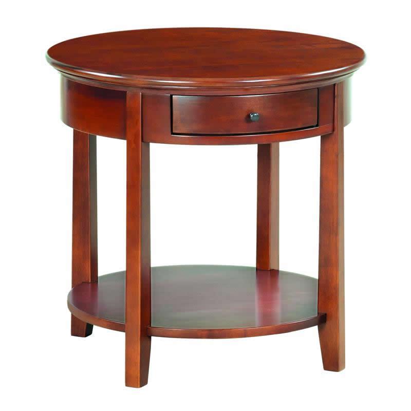 Whittier Wood McKenzie End Table 3510GAC IMAGE 1