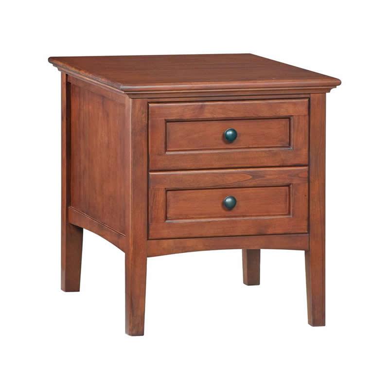 Whittier Wood McKenzie End Table 3501GAC IMAGE 1